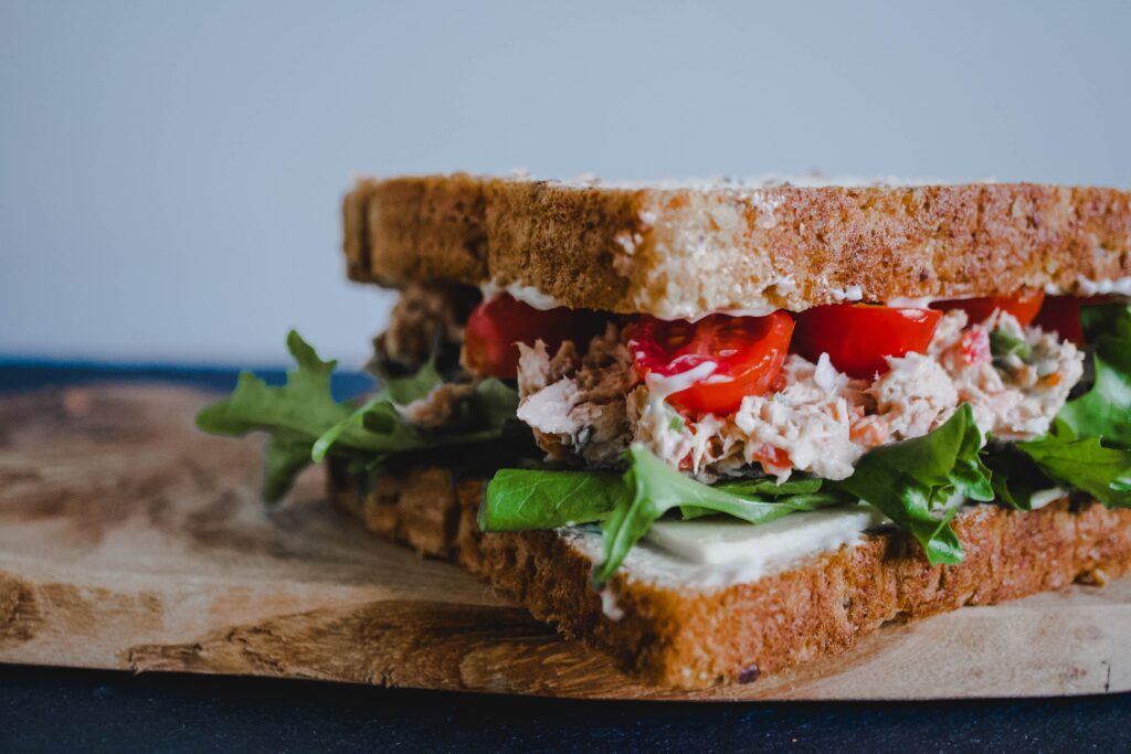 cold sandwich as an easy weeknight on-the-go dinner
