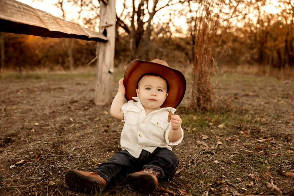 cowboy cake smash